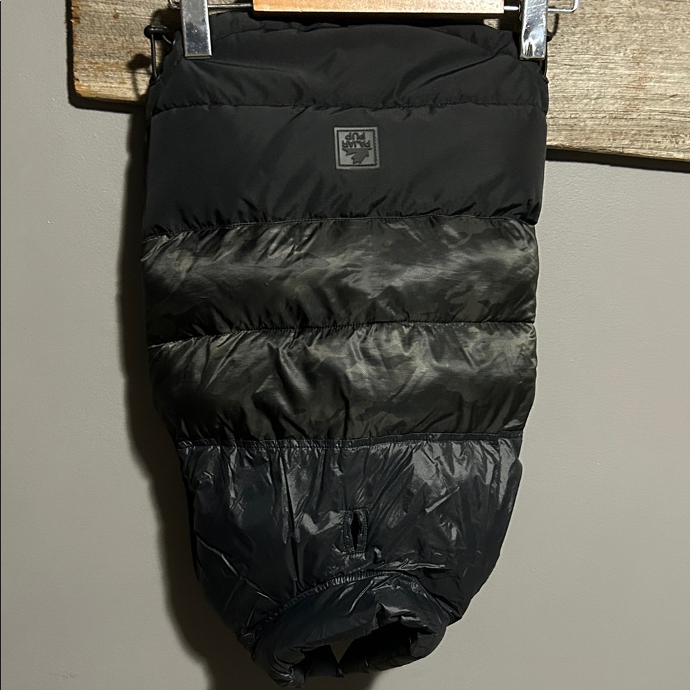 Pajar Black Quilted Puffer Vest with Logo Patch like new